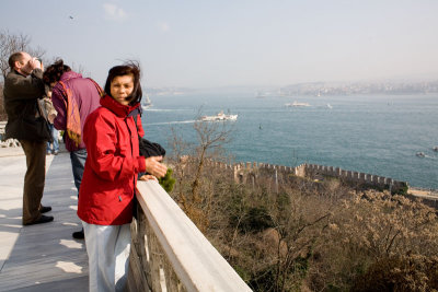 Splendid views of the Bosphorus