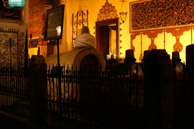 Inside the Mevlana (Maulana) Tomb