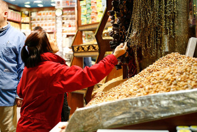 The Spice Market (Bazaar). Not the Grand Bazaar