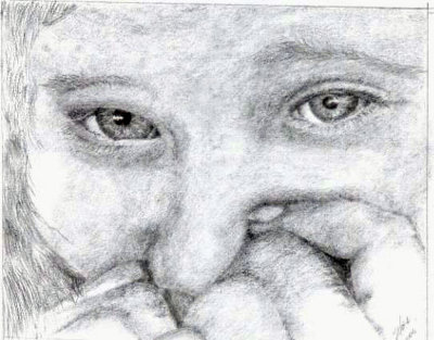 Graphite Pencil - Niki's Eyes