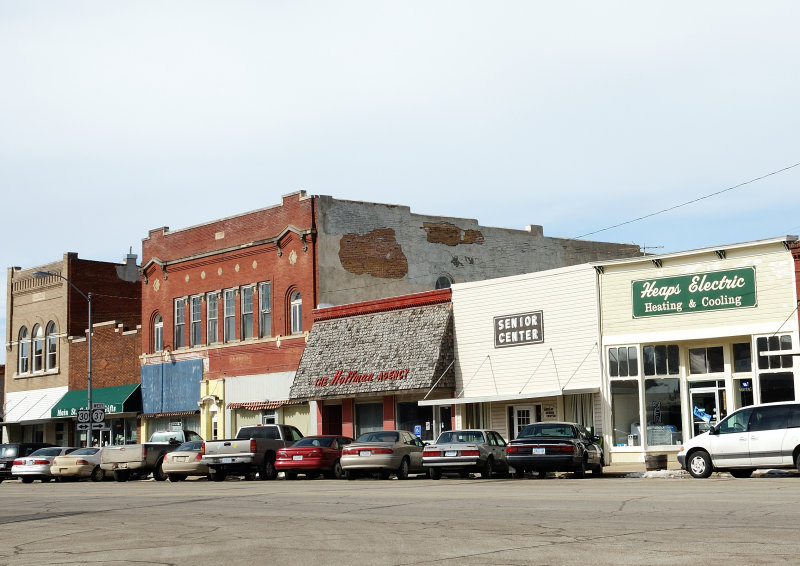 Downtown Dunlap IA