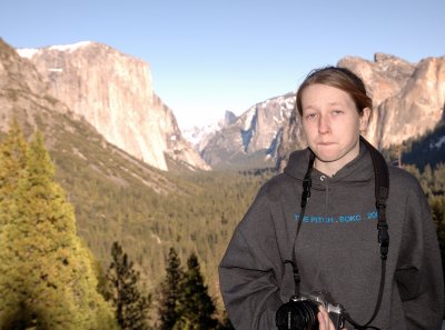 Stacy at Yosemite