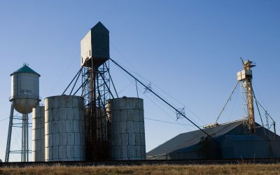 Higgins TX Water Tower-Grain Storage