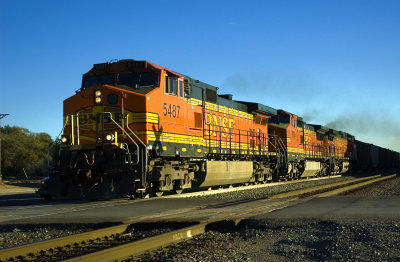 BNSF 5427 West at Canadian TX