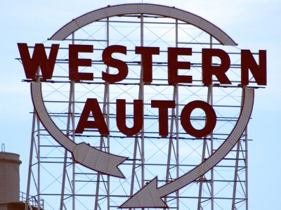 Western Auto Sign
