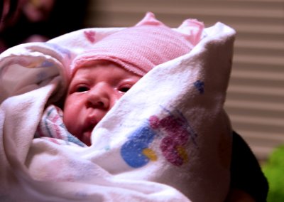 Natalee - 1 hour old!