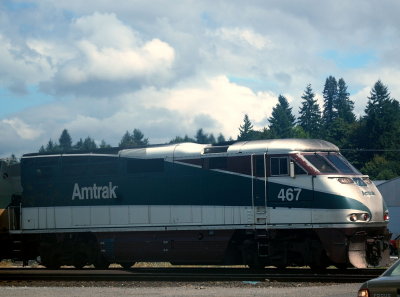 Amtrak 467 in Washington State