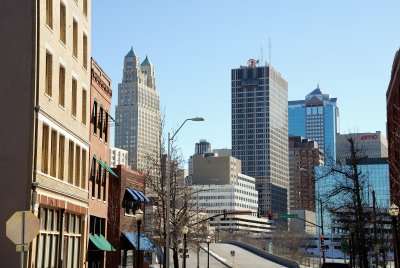 Downtown from River Market Area