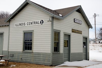 Woodbine IA Depot