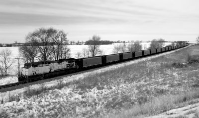 UP Empty Coal Train