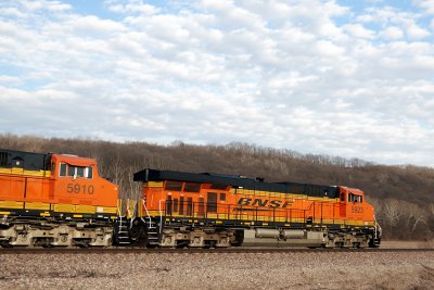 BNSF 5923 Coal Train - Headend