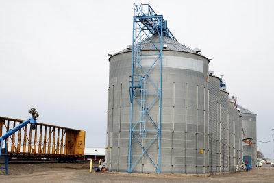Grain Storage Bins @ Toppenish WA