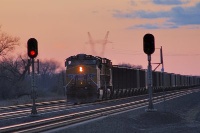 UP Sunset Coal Train