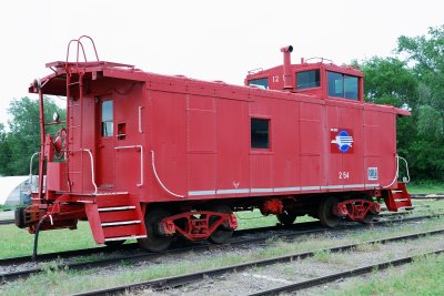 Blue Valley KS Caboose