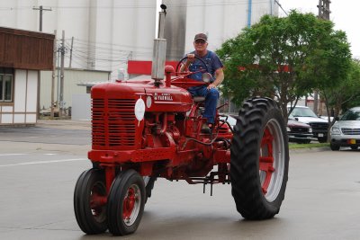 Tractor on Parade