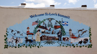 Lees Summit Building Mural
