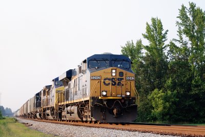 CSX5242 South Grain Train