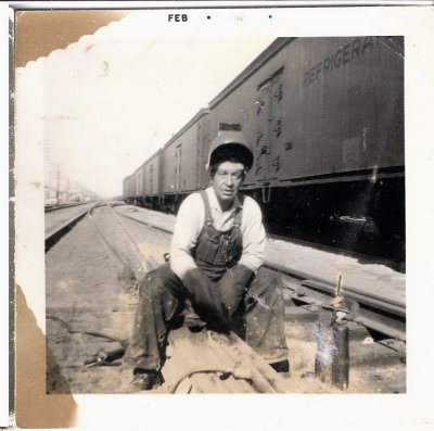 Doyle Working on Railroad