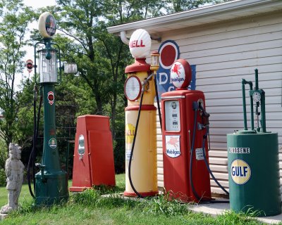 Old Gas Pumps