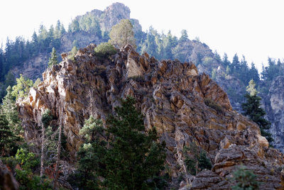 Rock walls of the Canyon