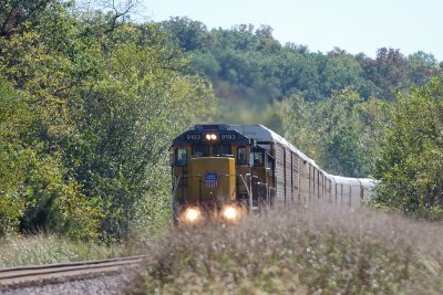 UP 9193 Auto Rack Train