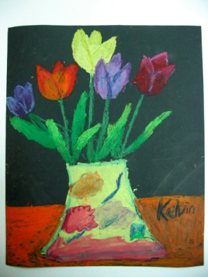 Tulips, Kelvin, age:7
