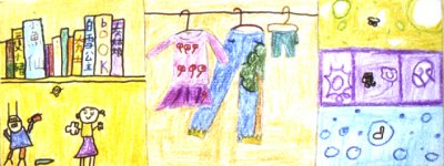 long paper - wardrobe, Ying, age:6