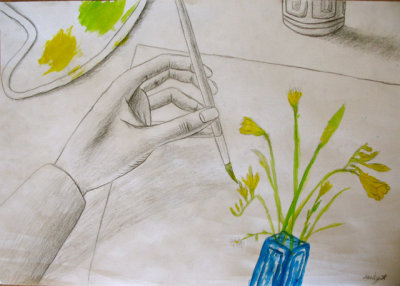 my left hand, Jacky, age:13