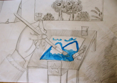 my left hand, Christy, age:12