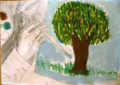 my left hand, Rachel, age:10