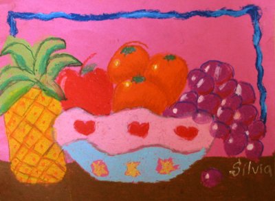 fruits, Silvia, age:8