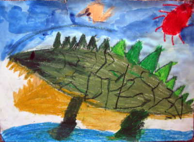 crocodile, David, age:5