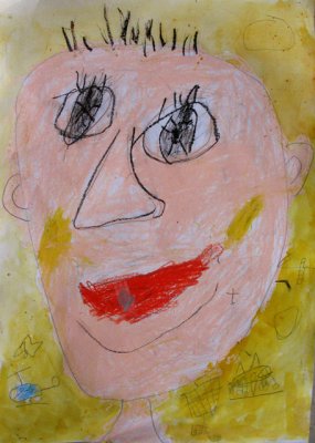 self-portrait, Jacky, age:4.5