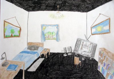 perspective: my dream room, Jing, age:11