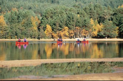 22 191003 Canadian Canoes on Loch Morlich.JPG