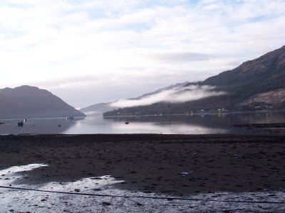 Looking down Loch Goil.