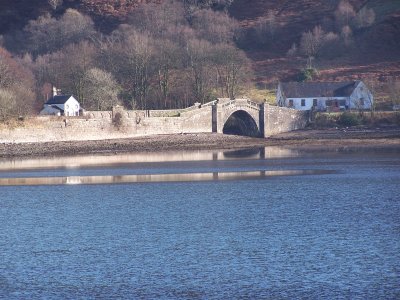 Bridge over River Fyne, from A83.