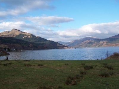 View up Loch Goil from Carrick.