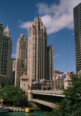 Chicago Tribune Building.