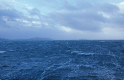 At sea !!.