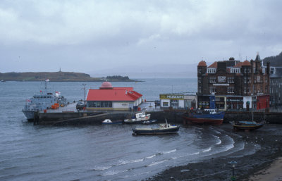 Oban Beach from Palace Hotel.