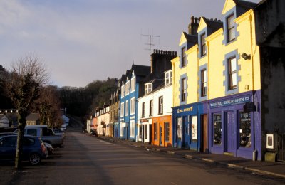 Tobermory seafront.