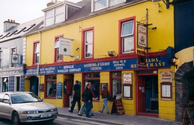 Dingle shops.