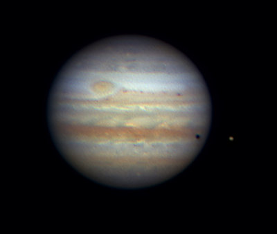 Jupiter, Io and shadow - 16 May 2007