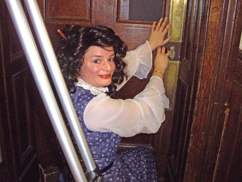Mabel getting out!