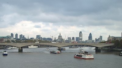 London from Waterloo Bridge