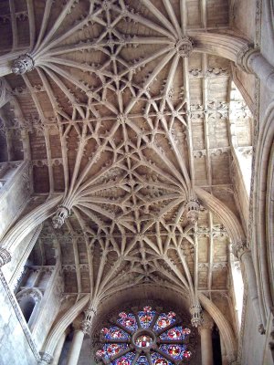 Fan vaulting Oxford Cathedral