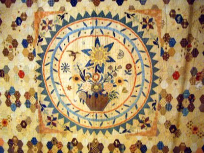 The Acton Quilt (central detail)