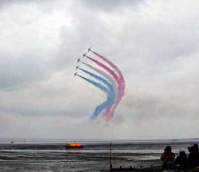 Red Arrows at Southend