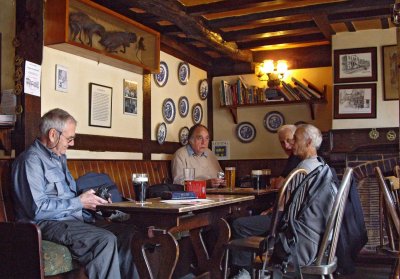 Old pub  and old gaffers